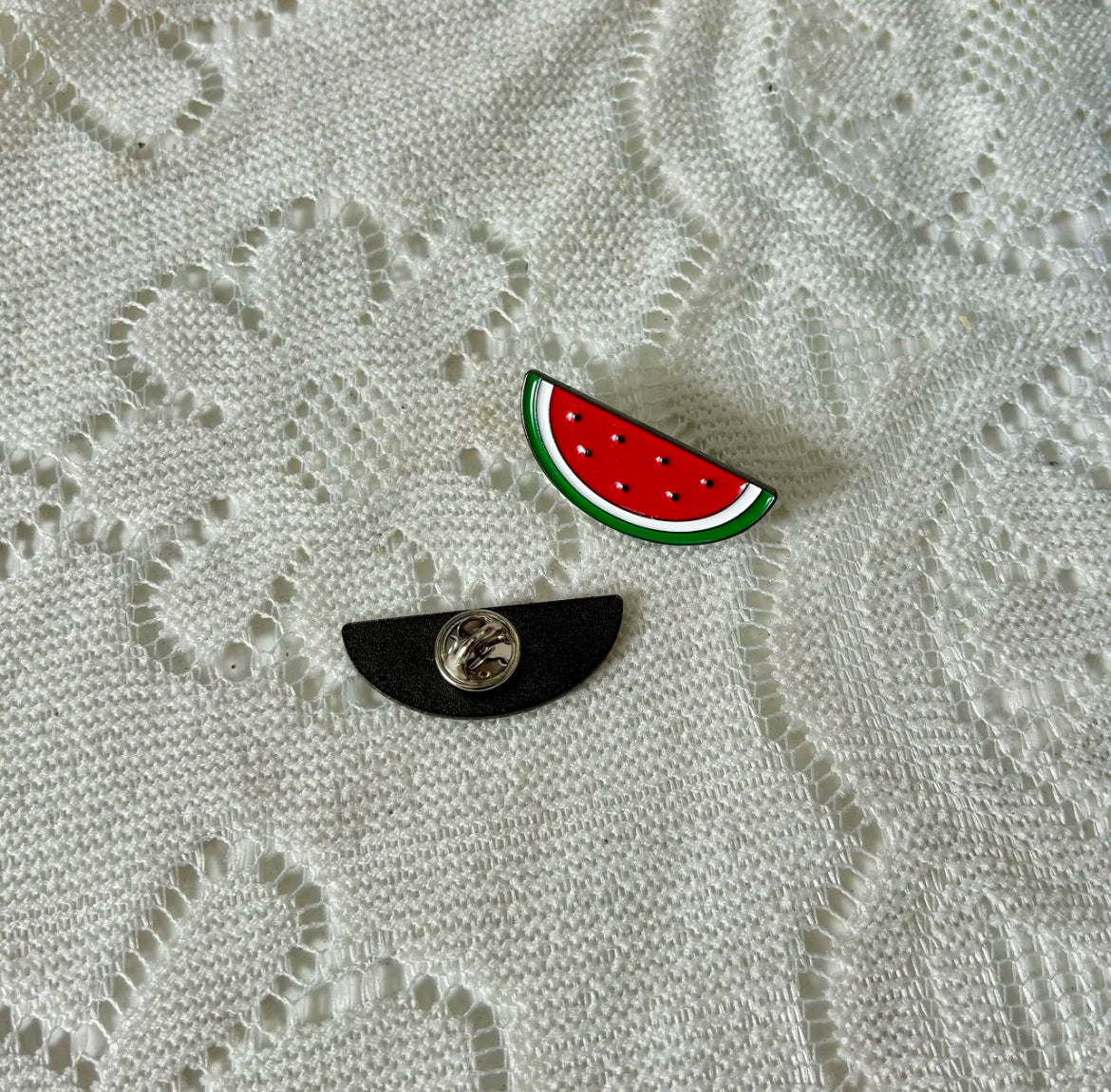 Palestine Watermelon Pin/Badge – Freepalestineshop