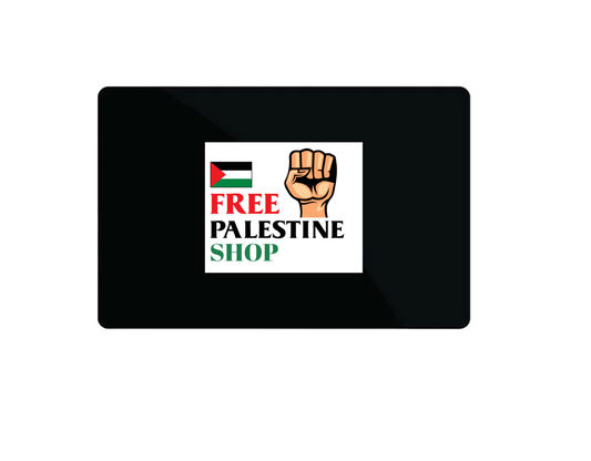 Kostenloser Palestine-Shop-Geschenkgutschein