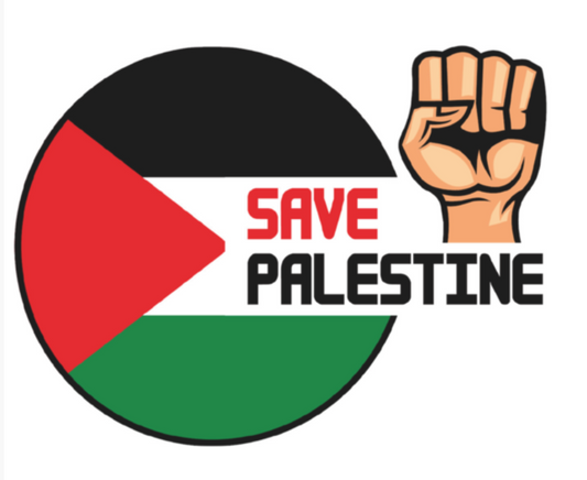 Save Palestine Aufkleber 9x11 cm 5/10/20/40 Stück