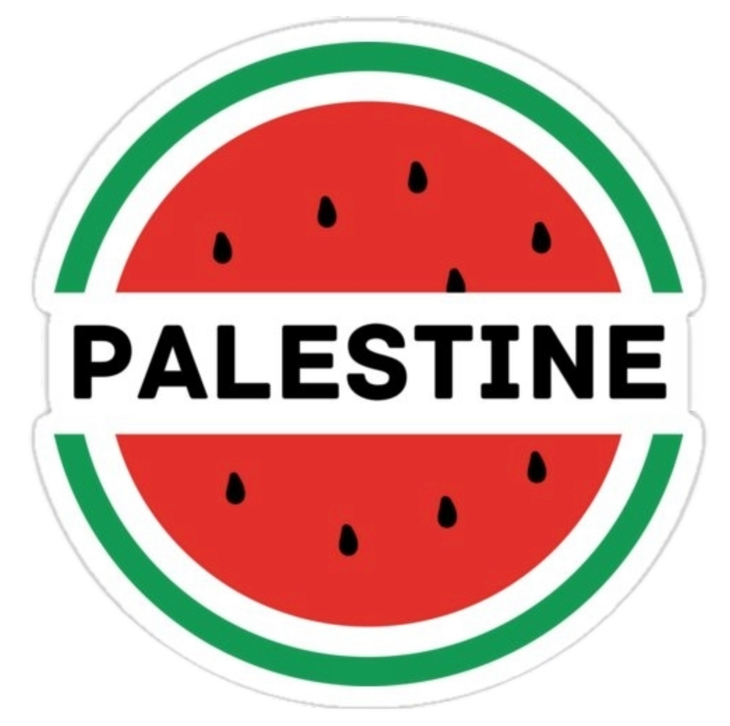 Palestine Watermelon Sticker 9x11 cm 5/10/20/40 Pieces