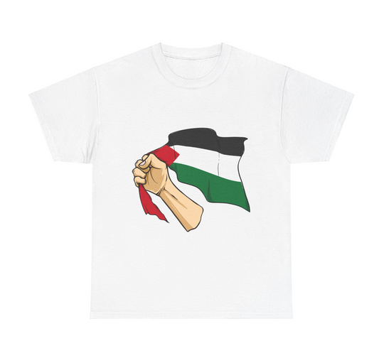 #FreePalestine T-Shirt aus schwerer Baumwolle