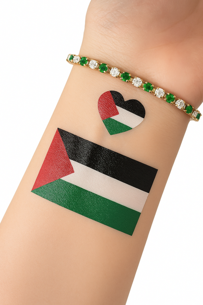 Palestina Adesivo Tatuagem 5/10/20 Peças