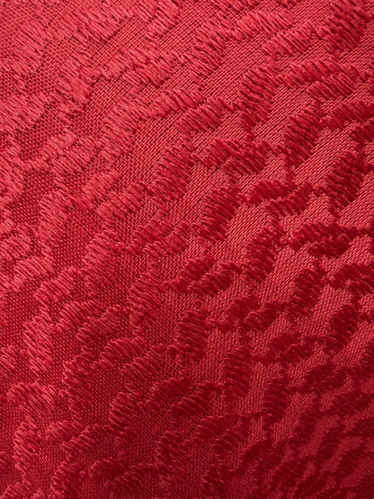 Kufiya/Keffiyeh Fully Crimson Red Premium