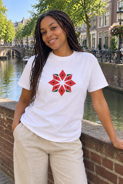 Melon Tatreez Tee ugc-white