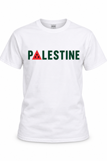 Palästina-Wassermelonen-T-Shirt, Hauptansicht